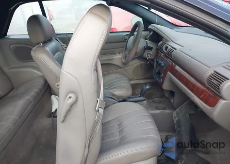 2003 Chrysler Sebring Lxi from USA, damaged, VIN 1C3EL55T23N500671